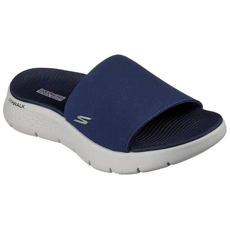 Lookbook 스케쳐스 고워크 플렉스 블루/화이트 (Skechers Go Walk Flex 블루/화이트) 229203-NVY