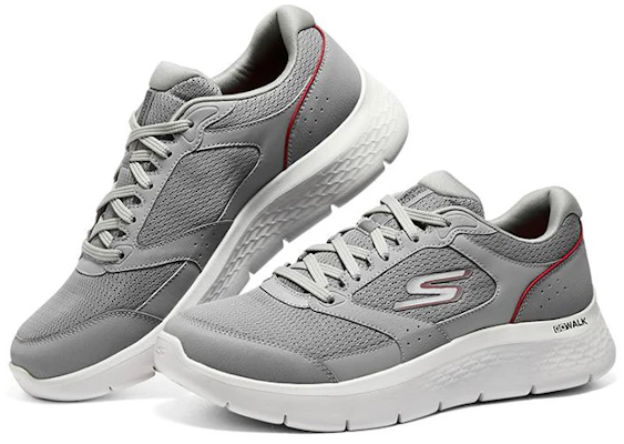 Skechers Go Walk Flex 運動休閒鞋 灰色 Lookbook Skechers Go Walk Flex 運動休閒鞋 灰色
