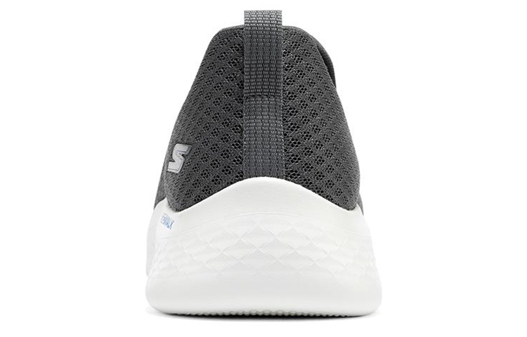 Shop Skechers Go Walk Flex 一腳蹬運動休閒鞋 灰藍