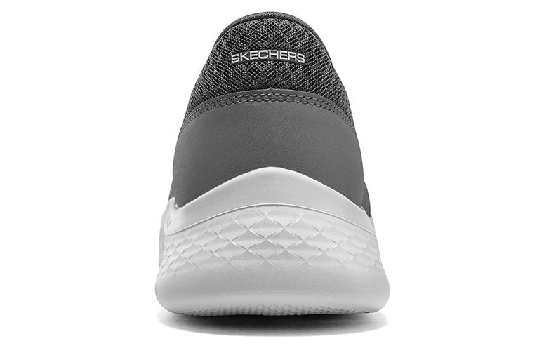 Lookbook Skechers Go Walk Flex 'Grey White' 216485-GRY