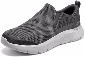 Lookbook Skechers Go Walk Flex 防滑耐磨 低幫 生活休閒鞋 男款 灰白