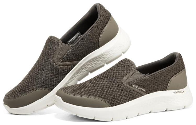 Lookbook Skechers GO WALK Flex ''Khaki'' Herrenschuhe 216485-KHK