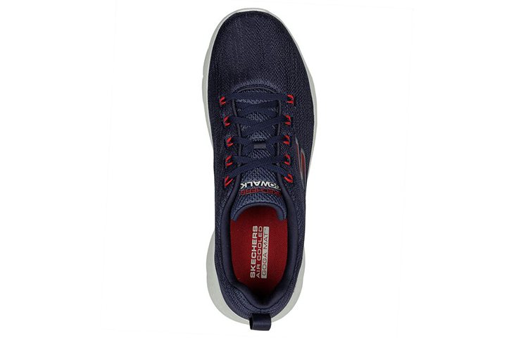 Shop Skechers Go Walk Flex ''Navy Rood'' 216481-NVRD