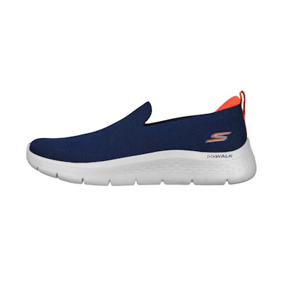 Skechers Go Walk Flex 'Navy Orange'
