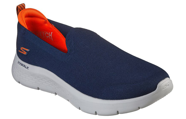 Skechers Go Walk Flex 'Navy Orange' 圖 3