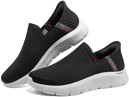 Skechers Slip-ins GO WALK FLEX 'Negro Gris' 216491-BKGY Shop Skechers Slip-ins GO WALK FLEX 'Negro Gris' 216491-BKGY