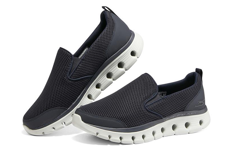 Lookbook Skechers Go Walk Glide Step Flex 'Blue' 216226-NVY