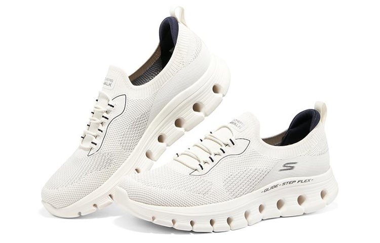 Lookbook Skechers Go Walk Glide Step Flex 'White' 216224-WNV