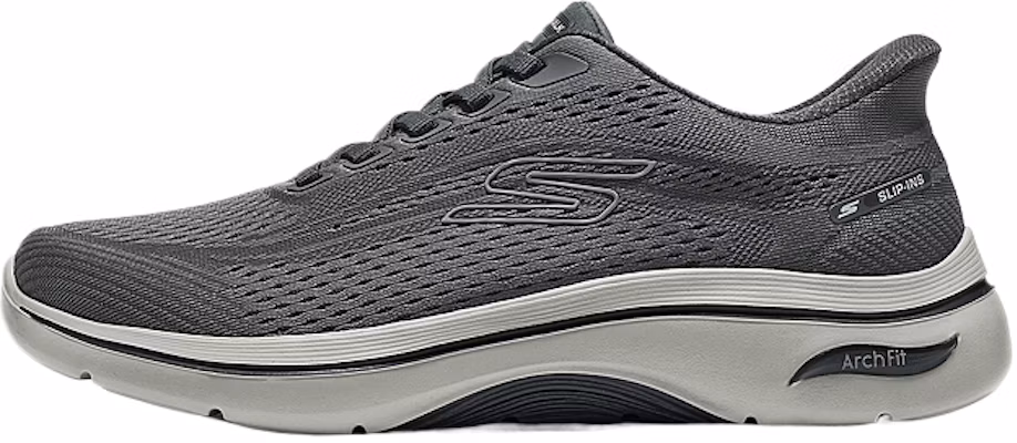 Skechers GO WALK High-Top Walking Shoes with Lace-Up and Cushioned Sole. 216812-CHAR Buy Skechers GO WALK High-Top Walking Shoes with Lace-Up and Cushioned Sole. 216812-CHAR
