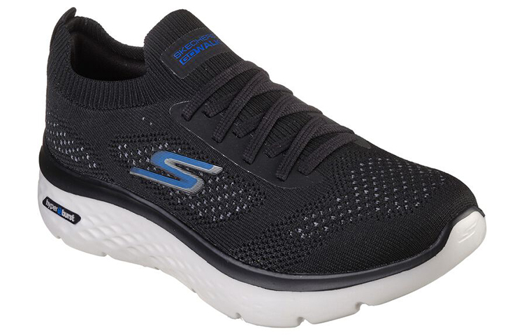 Lookbook Skechers Go Walk Hyper Burst ''Zwart Wit'' 216083-BKGY