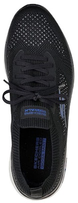 Skechers Go Walk Hyper Burst 'Hitam Putih' 216083-BKGY Shop Skechers Go Walk Hyper Burst 'Hitam Putih' 216083-BKGY