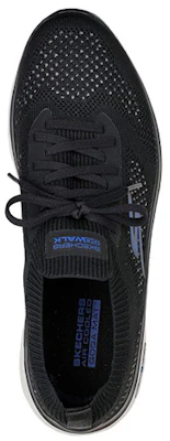 Skechers Go Walk Hyper Burst ''Zwart Wit'' 216083-BKGY Shop Skechers Go Walk Hyper Burst ''Zwart Wit'' 216083-BKGY