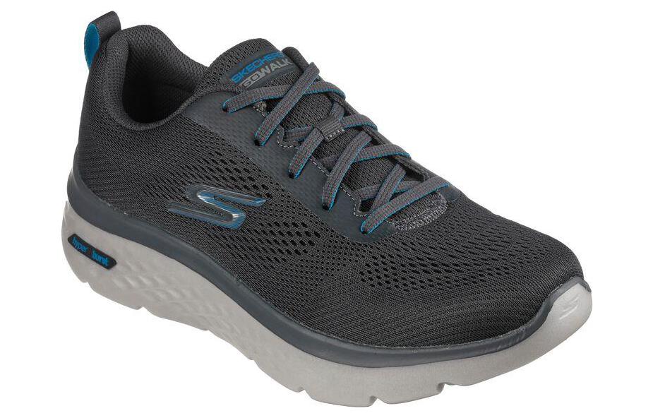 Lookbook Skechers GO WALK Hyper Burst 'Grey Blue' 216071-CHAR