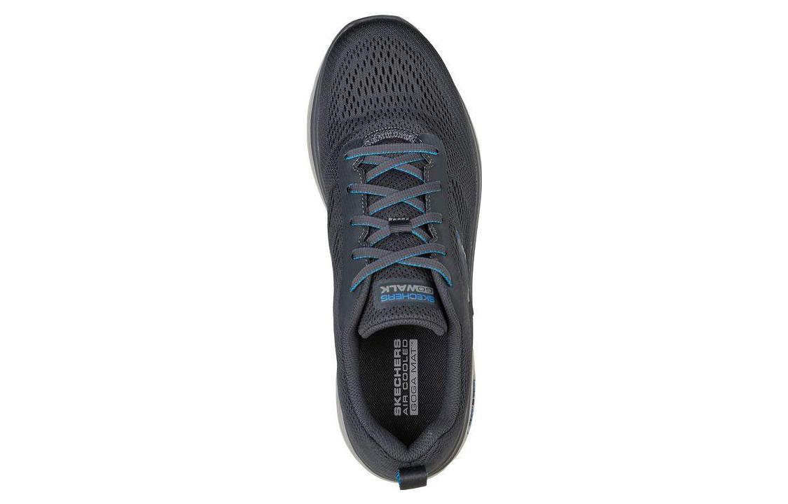 Shop Skechers GO WALK Hyper Burst 'Grey Blue' 216071-CHAR