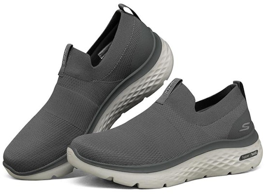 Skechers Go Walk Hyper Burst 'Grey Slip-On' 216074-CHAR Lookbook Skechers Go Walk Hyper Burst 'Grey Slip-On' 216074-CHAR