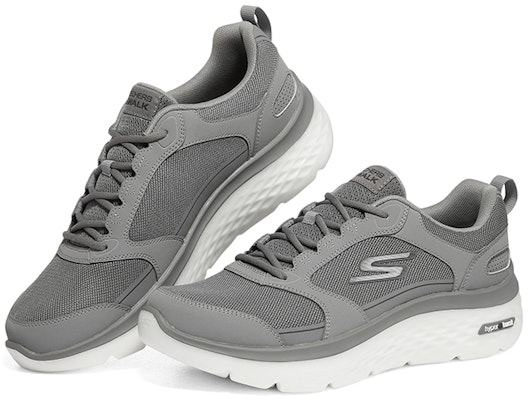 Skechers Go Walk Hyper Burst 運動休閒鞋 淺灰色 Shop Skechers Go Walk Hyper Burst 運動休閒鞋 淺灰色