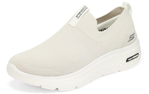 Skechers GO WALK Hyper Burst 輕便 低筒 跑步鞋 男款 乳白色 休閒 Lookbook Skechers GO WALK Hyper Burst 輕便 低筒 跑步鞋 男款 乳白色 休閒