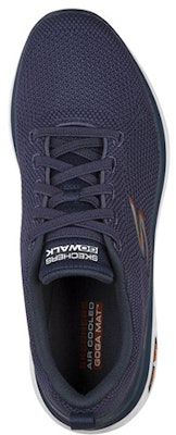 Skechers Go Walk Hyper Burst - Nanocore 減震防滑 低筒運動鞋 海軍藍 Lookbook Skechers Go Walk Hyper Burst - Nanocore 減震防滑 低筒運動鞋 海軍藍