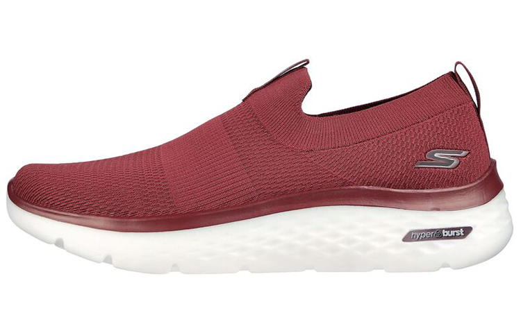 Skechers Go Walk Hyper Burst 'Red Slip-On' 216074-BURG