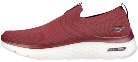 Skechers Go Walk Hyper Burst 'Red Slip-On' 216074-BURG Skechers Go Walk Hyper Burst 'Red Slip-On' 216074-BURG