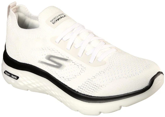 Skechers Go Walk Hyper Burst 'Putih' 216083-WBK Lookbook Skechers Go Walk Hyper Burst 'Putih' 216083-WBK