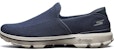 Skechers Go Walk Kasut Loafer Biru Ringan 54057-NVY