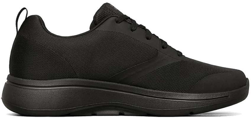 Skechers GO WALK Lite 足弓支撐跑步鞋 男款 黑色 Order Skechers GO WALK Lite 足弓支撐跑步鞋 男款 黑色