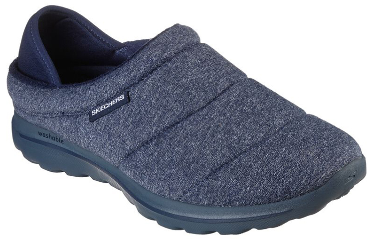 Lookbook Skechers Go Walk Lounge 'Overcast Navy Blue' 249001-NVY