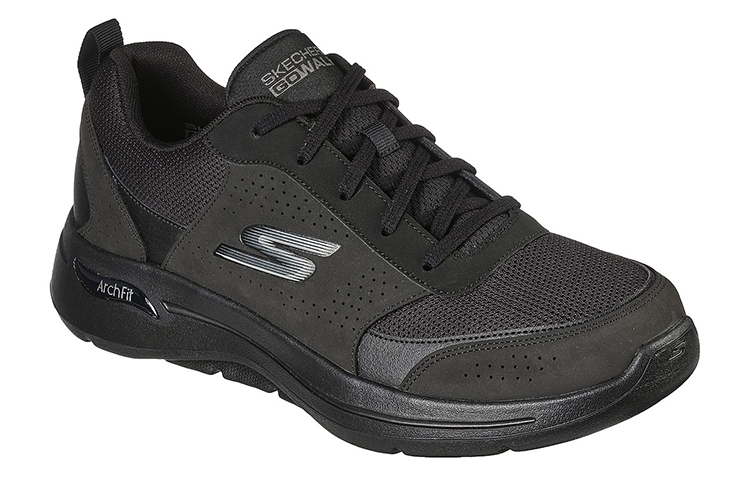 Lookbook Skechers Go Walk Laag ''Zwart'' 216122-BBK