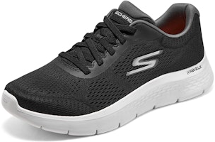 Skechers Go Walk Low 'Hitam dan Putih' 216486-BKGY Lookbook Skechers Go Walk Low 'Hitam dan Putih' 216486-BKGY