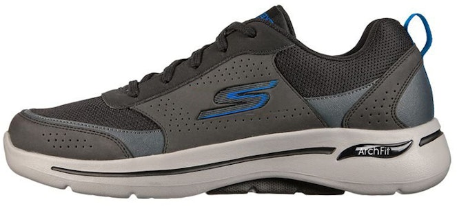 Skechers Go Walk Rendah 'Hitam Biru' 216122-BKBL Buy Skechers Go Walk Rendah 'Hitam Biru' 216122-BKBL