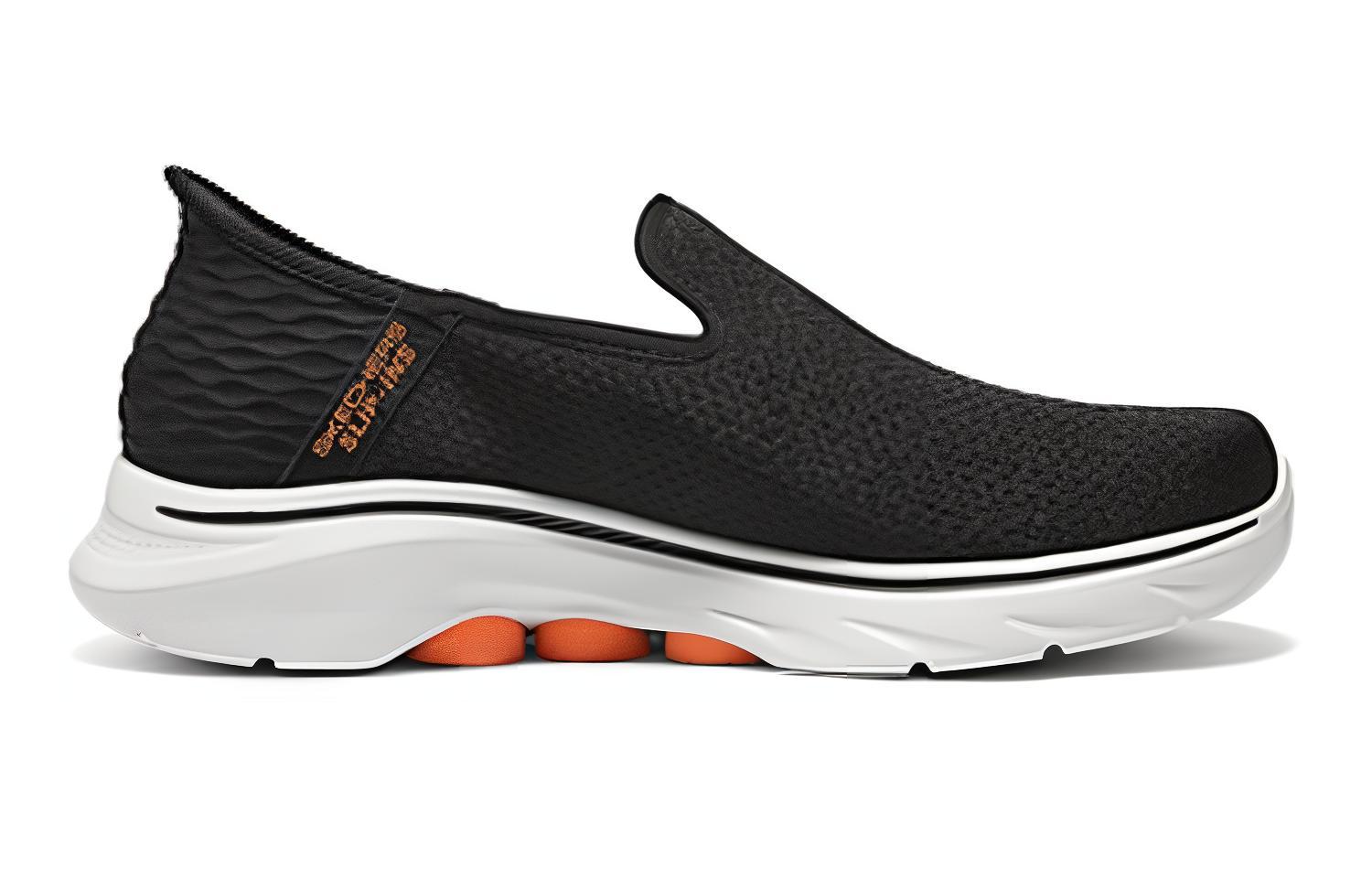 Order Skechers GO WALK 透氣輕便 低幫 生活休閒鞋 男款 黑色