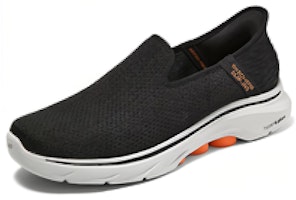 Skechers GO WALK Rendah 'Hitam Kasual Bernapas' 216551-BLK Lookbook Skechers GO WALK Rendah 'Hitam Kasual Bernapas' 216551-BLK