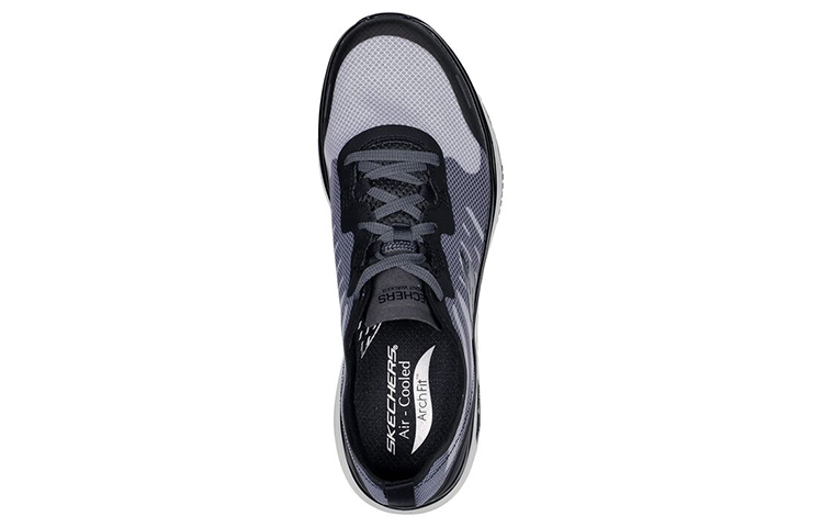 Shop Skechers Go Walk Low 'Black Grey Comfort Casual' 216245-BKGY