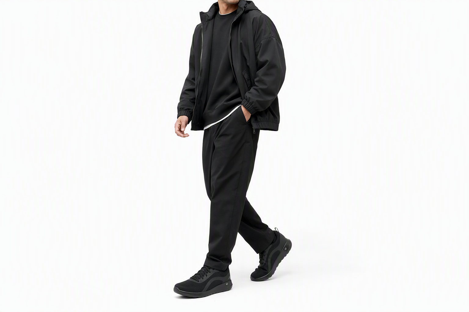 Order Skechers GO WALK Max ''Noir Intégral'' 216235-BBK