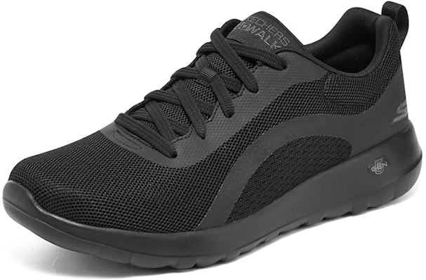 Skechers GO WALK Max 防滑耐磨 低筒 生活休閒鞋 男款 全黑 Lookbook Skechers GO WALK Max 防滑耐磨 低筒 生活休閒鞋 男款 全黑