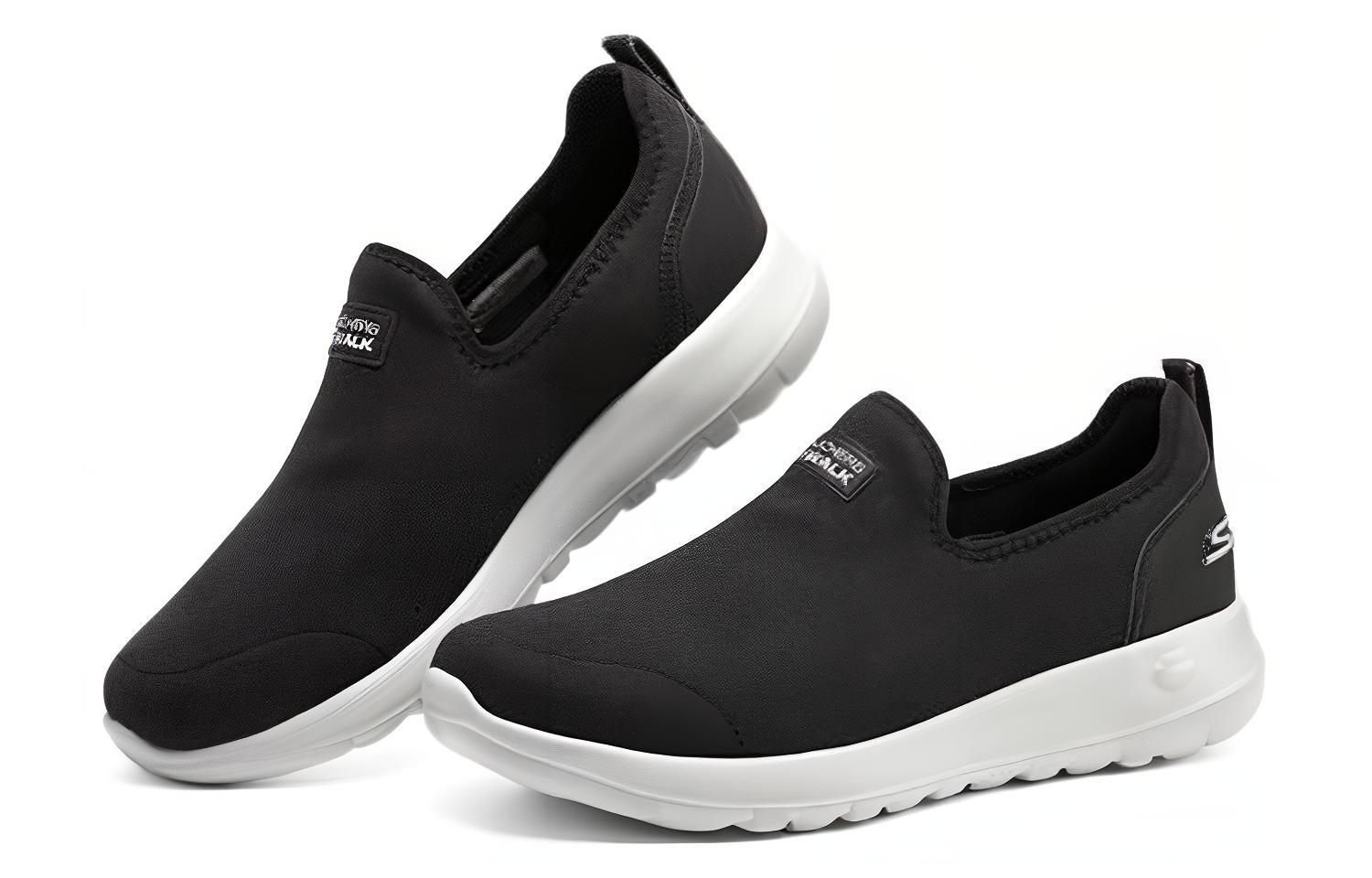 Lookbook Skechers GO WALK Max 'Black and White' 216234-BKW