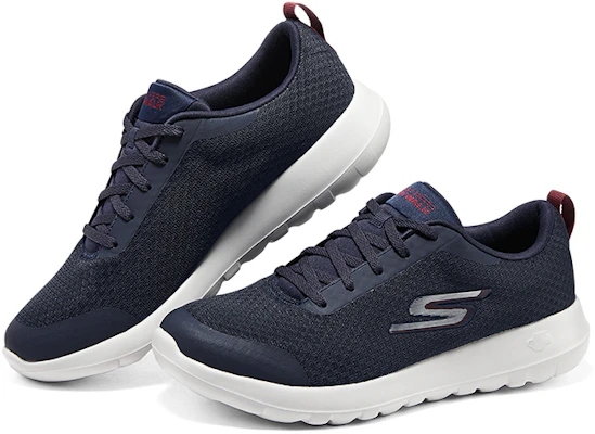 Skechers GO WALK Max 'Black Slip-On' 54640-NVY Shop Skechers GO WALK Max 'Black Slip-On' 54640-NVY