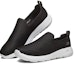 Lookbook Skechers Go Walk Max Low-Top Hitam/Putih 54600-BKW