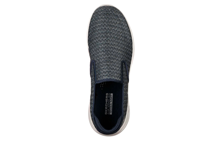 Lookbook Skechers Go Walk Max 'Biru Abu-abu' 54629-NVGY