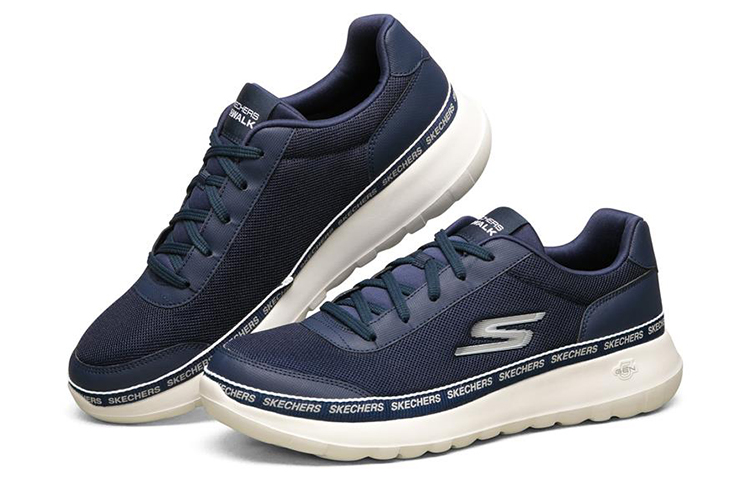 Lookbook Skechers Go Walk Max ''Corridore Blu'' 894013-NVGY
