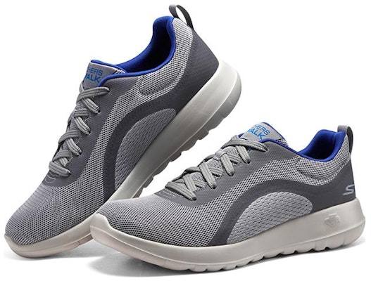 Skechers GO WALK Max 'Grey White' 216235-GYBL Shop Skechers GO WALK Max 'Grey White' 216235-GYBL