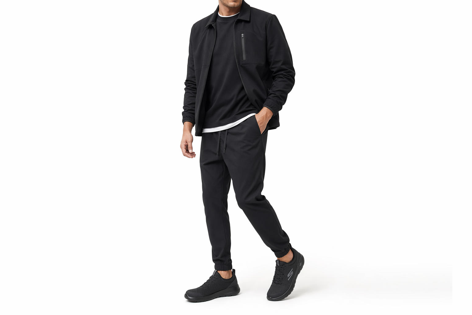 Order Skechers Go Walk Max ''Nero Puro'' 216231-BBK