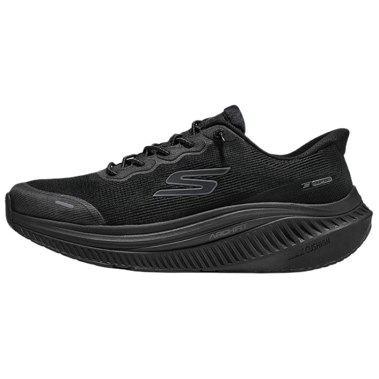 Skechers GO WALK Max Cushioning Arch Fit Walking Shoes - All Black. 216741-BBK