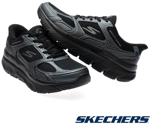 Skechers Go Walk Max Cushioning Hyper Burst Kasut Larian Lelaki 217127BBK Shop Skechers Go Walk Max Cushioning Hyper Burst Kasut Larian Lelaki 217127BBK
