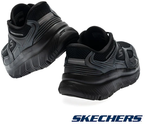 Skechers Go Walk Max Cushioning Hyper Burst Kasut Larian Lelaki 217127BBK Cheap Skechers Go Walk Max Cushioning Hyper Burst Kasut Larian Lelaki 217127BBK