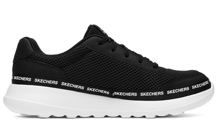 Order Skechers Go Walk Max Sepatu Sneakers Hitam/Putih Pria & Wanita 216031-BKW