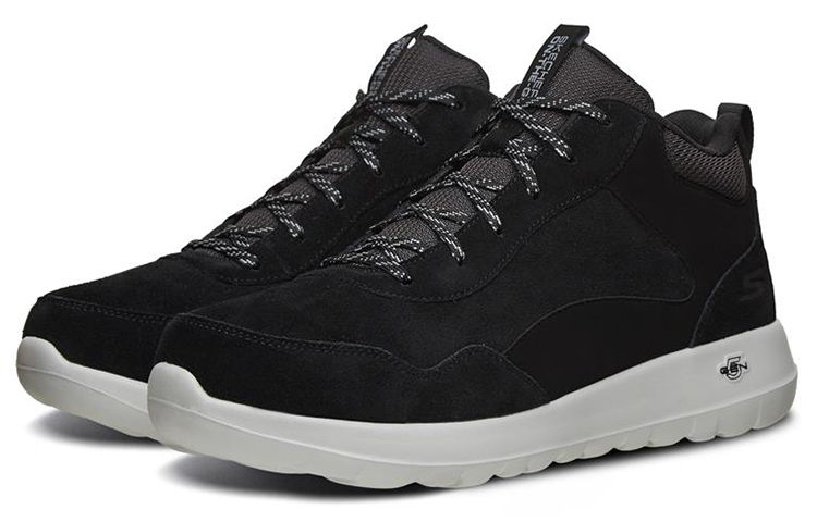 Lookbook Skechers GO WALK Max Mid 'Hitam' 661055-BLK