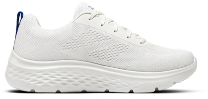 Order Skechers 男款 GO WALK 舒適 防滑耐磨 中筒 生活休閒鞋 白色/藍色