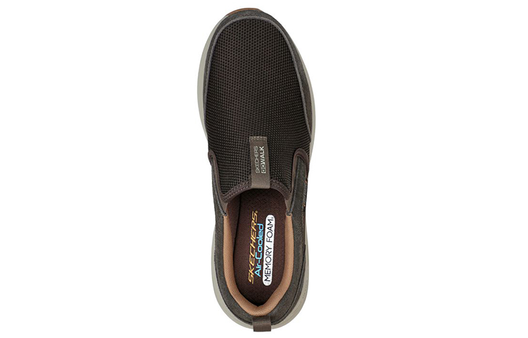 Shop Skechers Go Walk Outdoor-Andes 'Black Brown' 216103-BRN